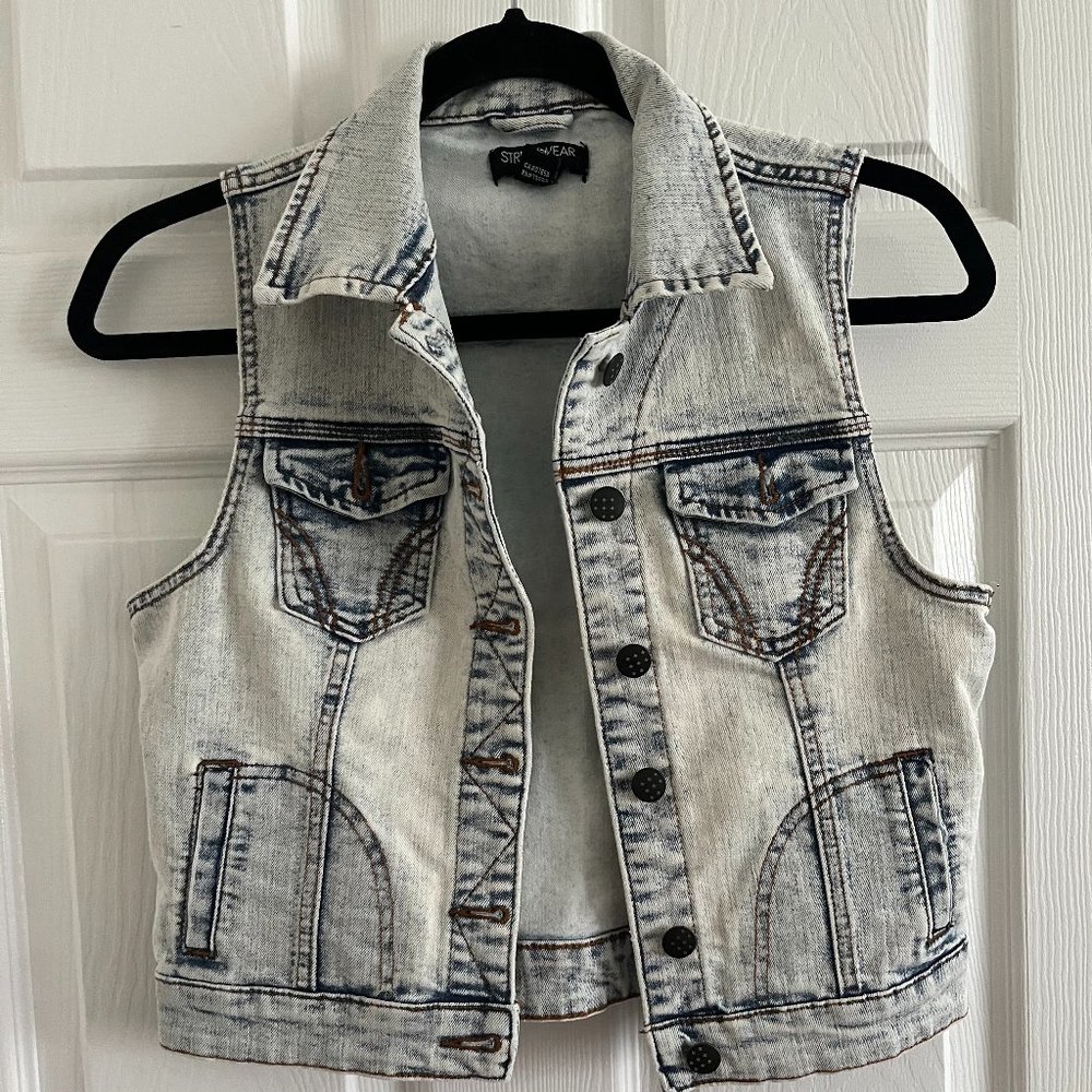 Denim vest